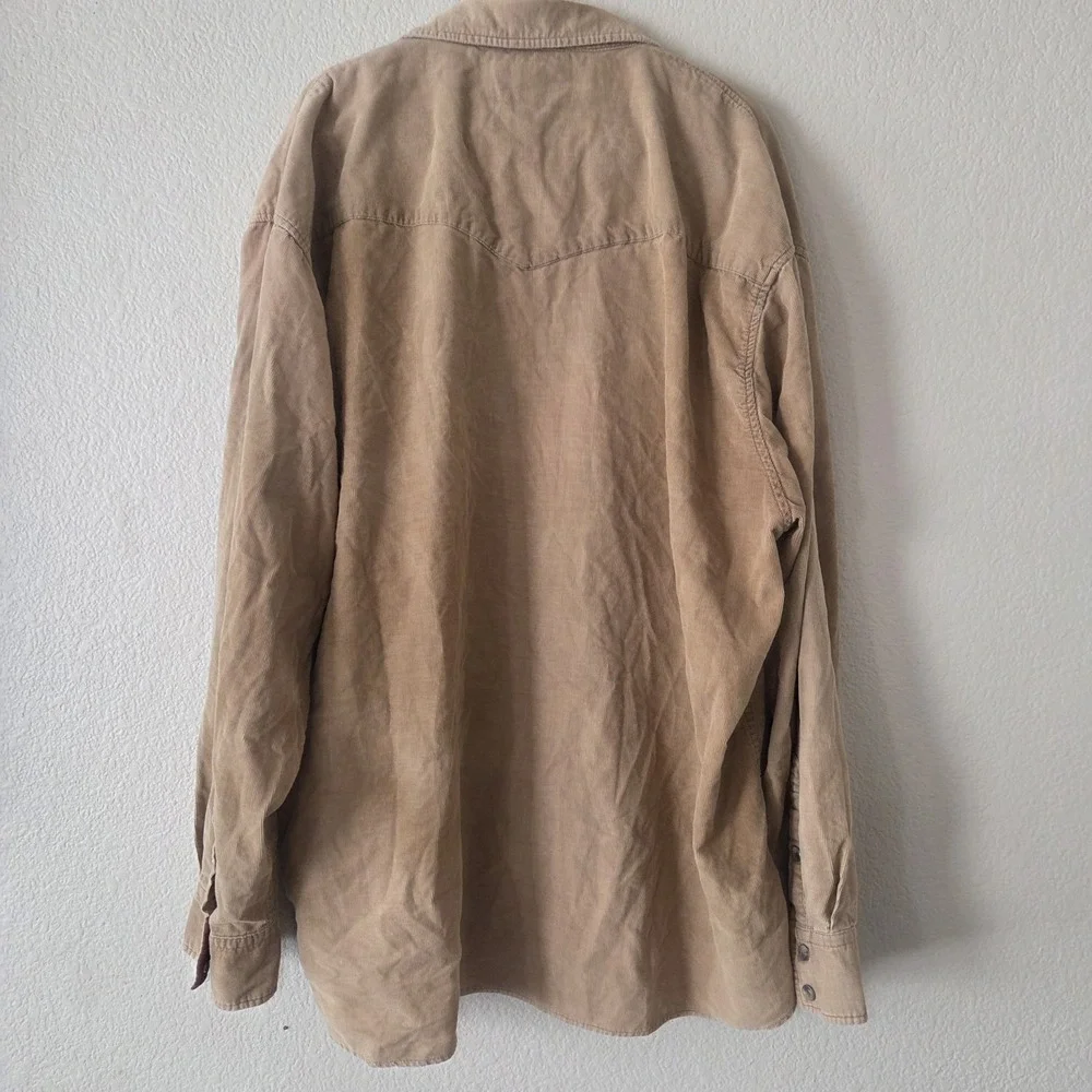 Vintage Clearwater Hunting Chore Jacket XXL Brown 90s USA Corduroy Lined Oversiz